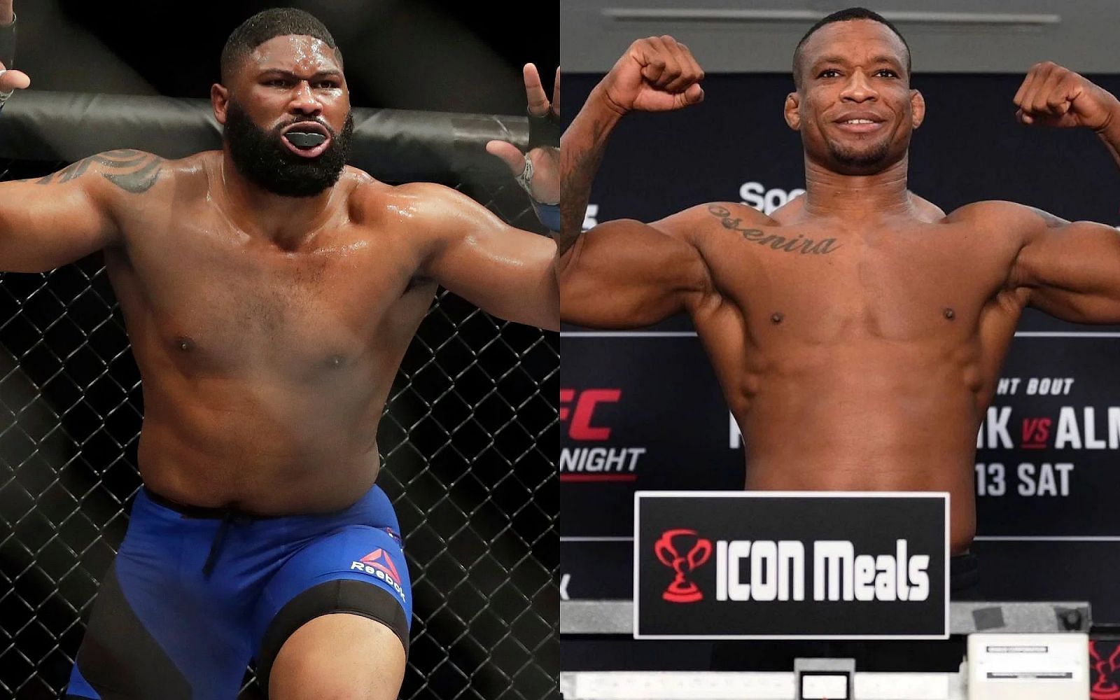 Curtis Blaydes vs. Jailton Almeida Head to Head Record