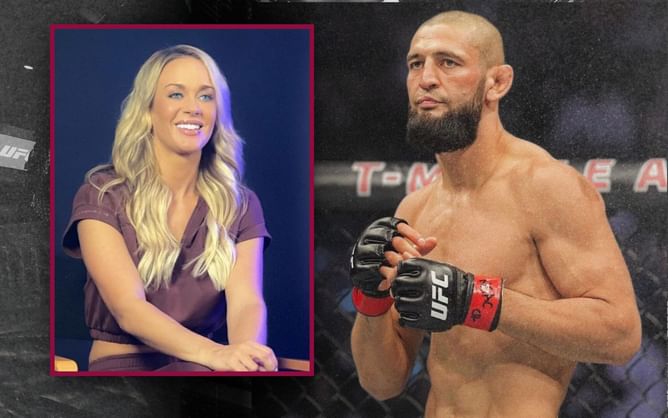 "That man is terrifying" - When Khamzat Chimaev got Laura Sanko swooning with "alpha move"