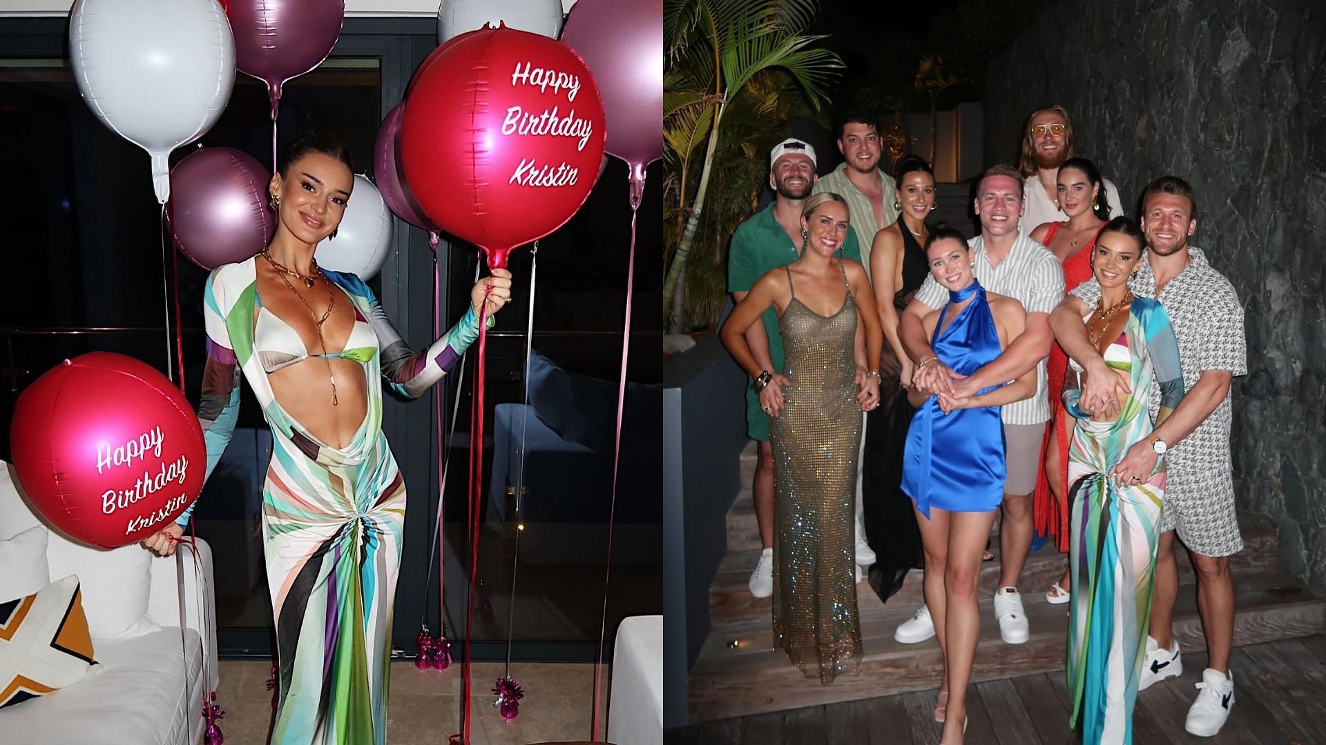 Kristin Juszczyk celebrated her 30th birthday with husband Kyle and friends