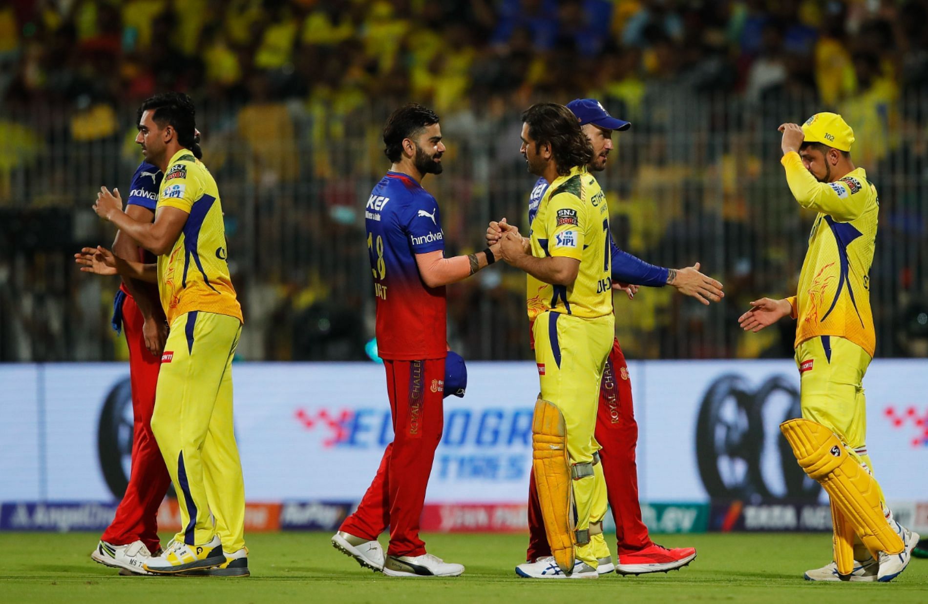 The clash lived up to its billing before an all-too-familiar finish [ Credits : IPL Twitter handle]