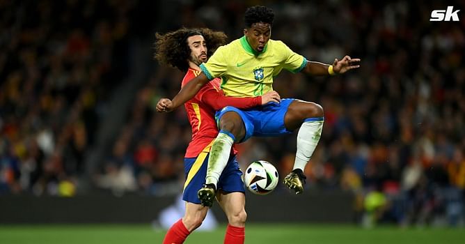 "Lamine Yamal is insane", "Endrick is a Pele regen" - Fans react as Brazil and Spain play out 3-3 draw in international friendly