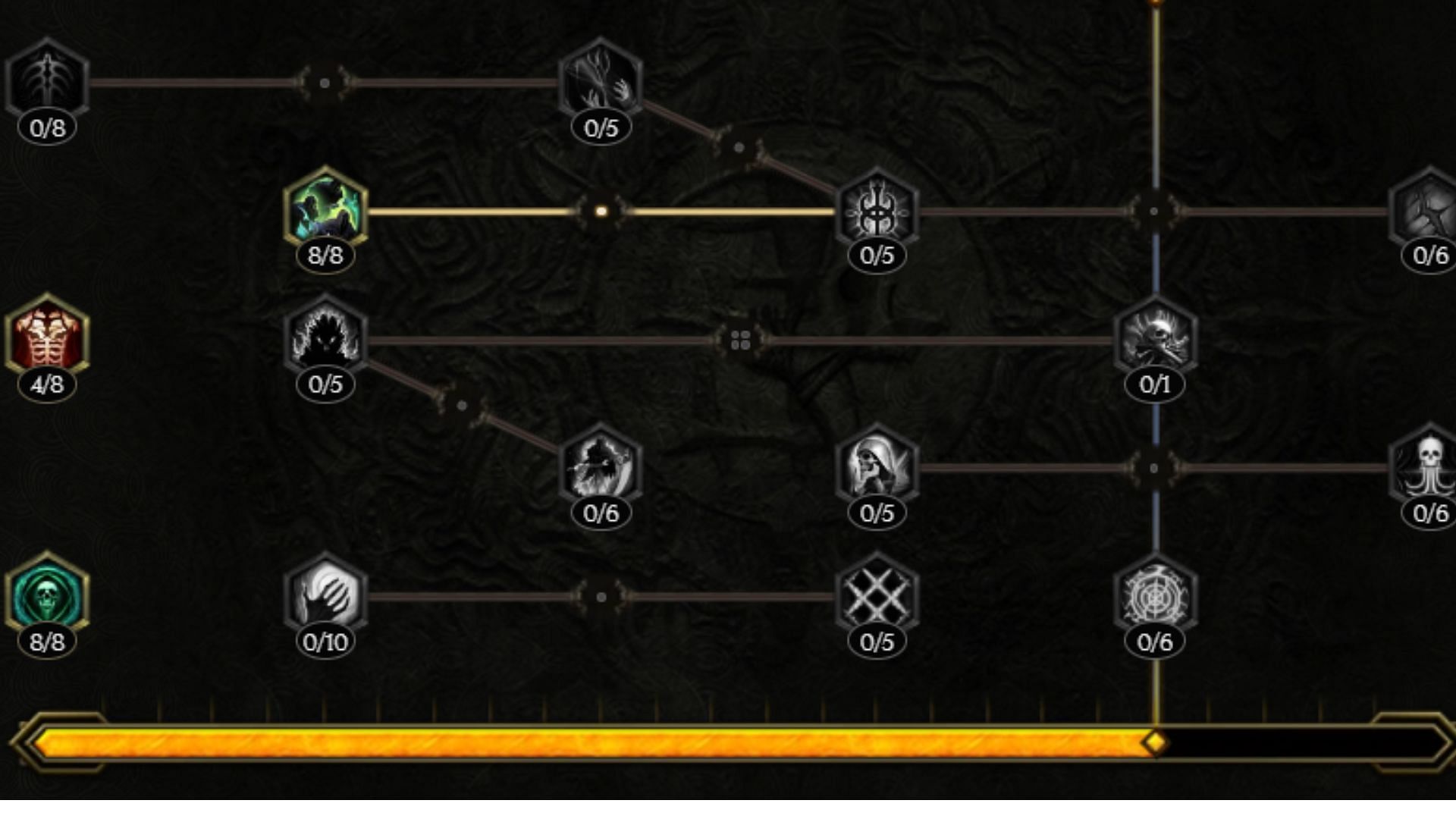 Death Seal Passive Skill tree (Image via Eleventh Hour Games)