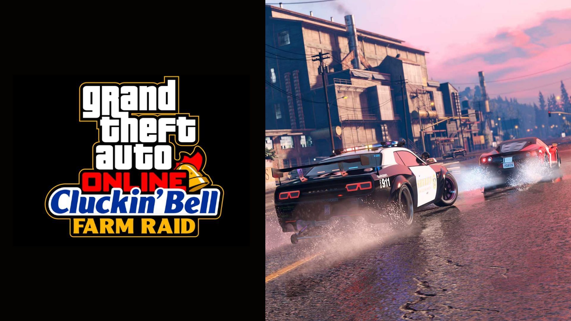 A brief about the all new GTA Online The Cluckin&rsquo; Bell Farm Raid DLC Release date, platforms, and more (Image via Rockstar Games)