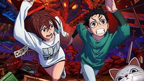 Dandadan episode 1: Protagonists Okarun and Momo start their adventure by meeting aliens and ghosts
