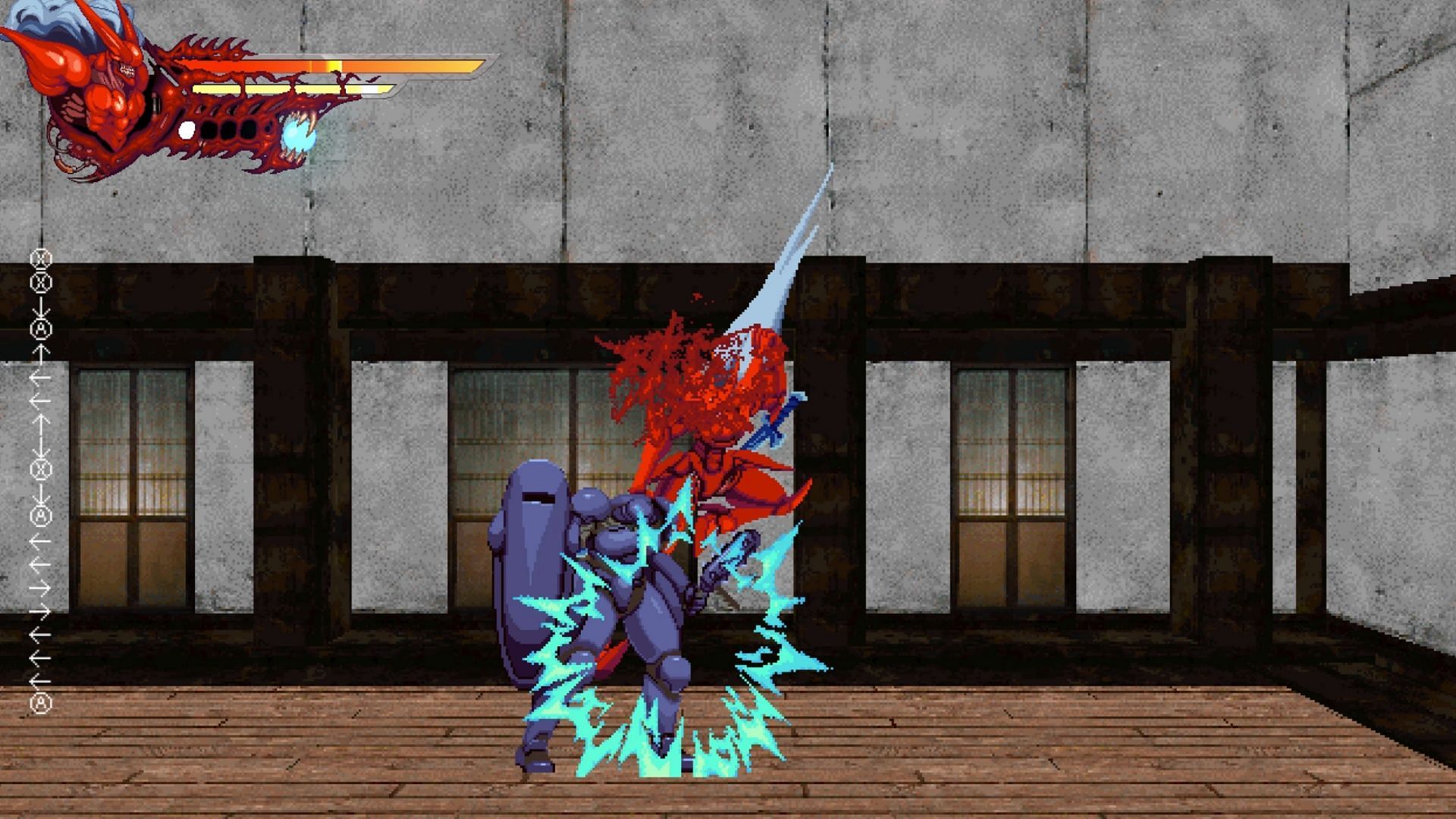 It even includes a dojo to try out sick combos in (Image via Ziggurat)