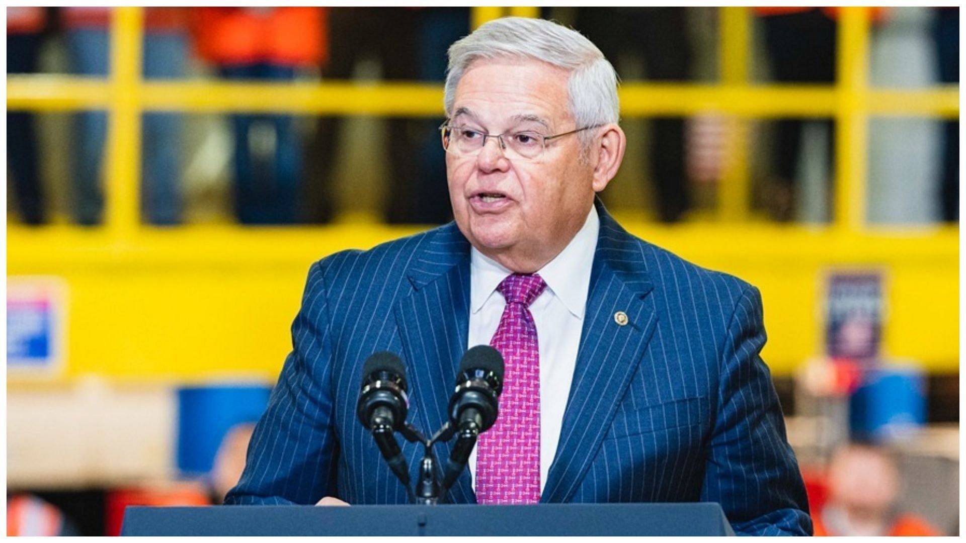 Under-fire Sen. Bob Menendez was hit with a fresh new superseding indictment on Tuesday (Image via Instagram/@senatormendez)