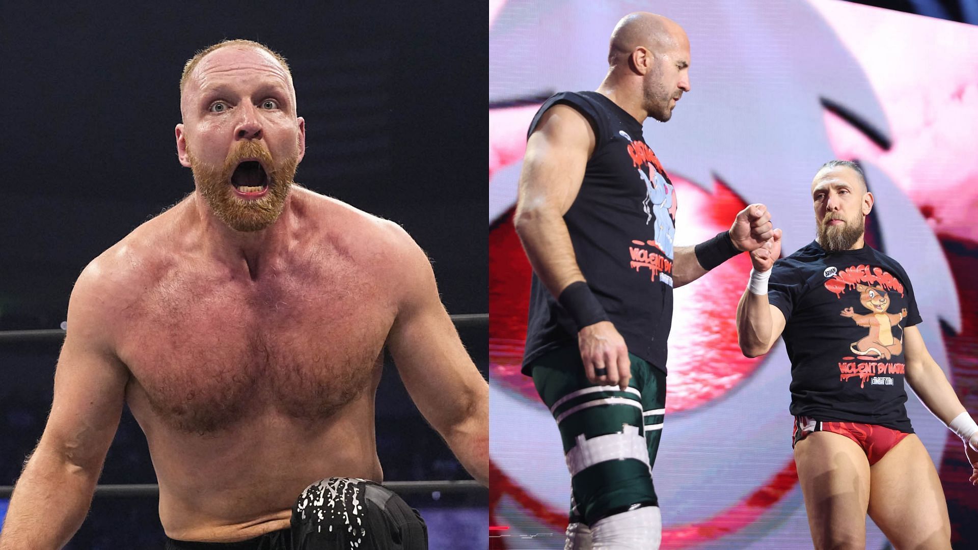 The Blackpool Combat Club is one of the top factions in AEW consisting of Jon Moxley, Bryan Danielson, Claudio Castagnoli, and Wheeler Yuta [Photos courtesy of AEW
