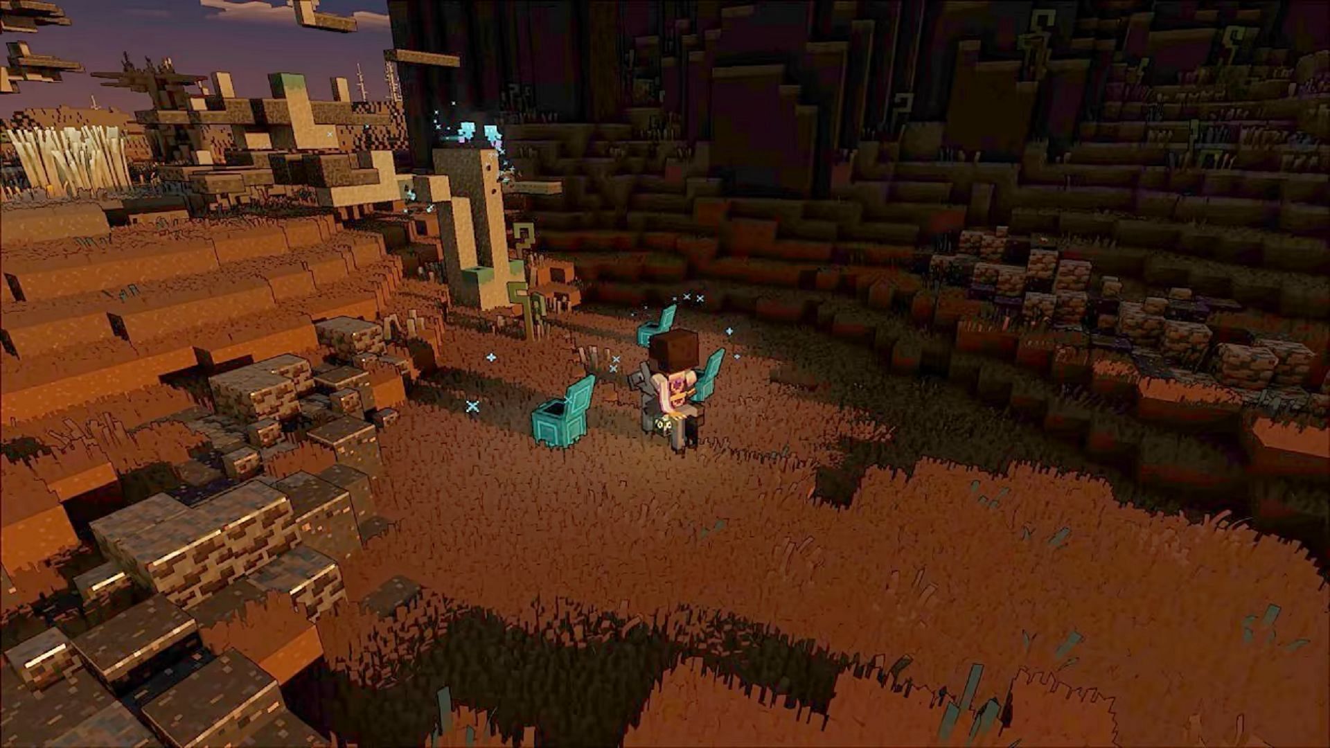Minecraft Legends didn&#039;t quite capture a lasting audience as intended (Image via Mojang)