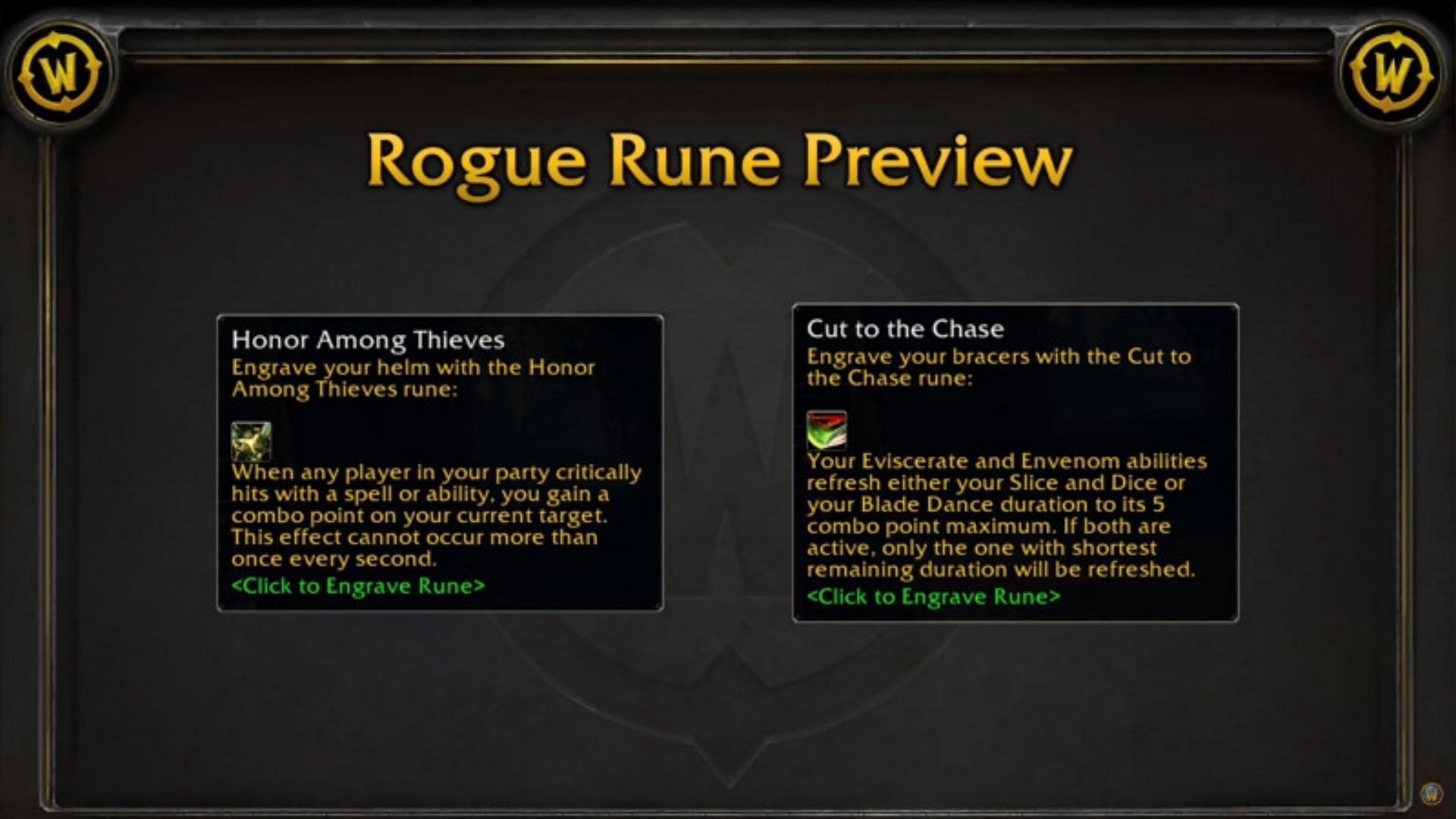 New Runes for Rogues in WoW Classic SoD Phase 3 (Image via Blizzard Entertainment)
