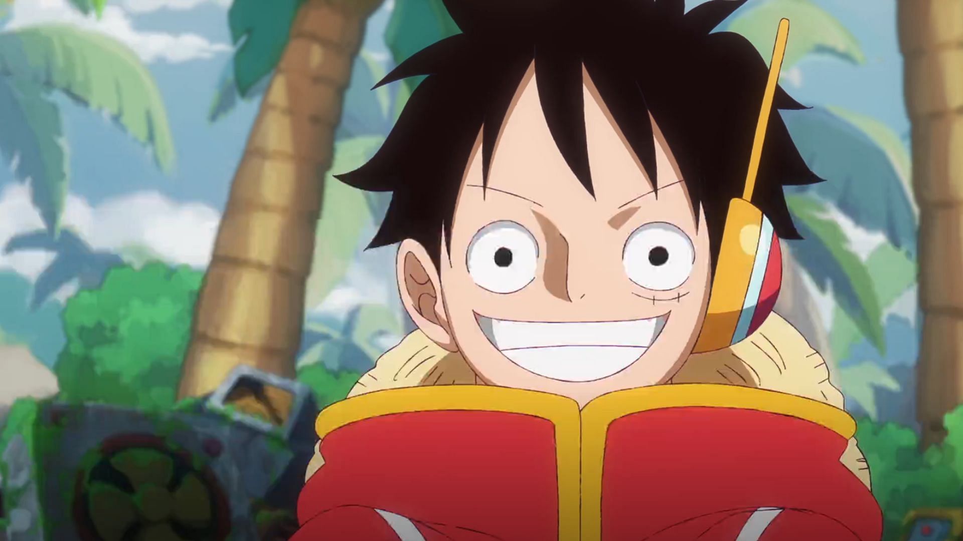 Luffy as seen in the One Piece episode 1099 (Image via Toei)