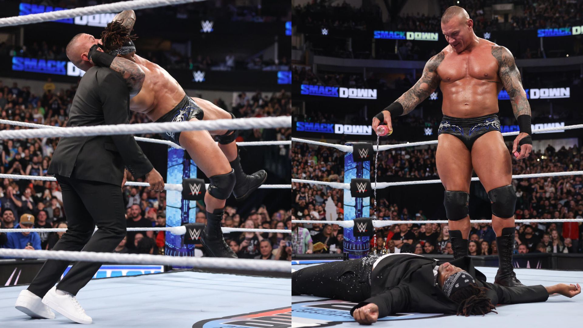 Randy Orton laid out KSI on SmackDown