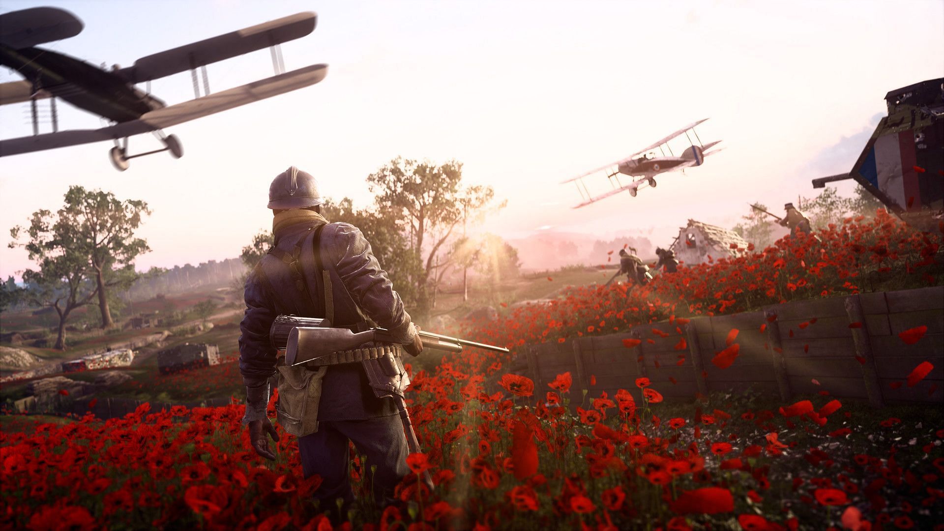 Take part in epic World War battles in Battlefield 1. (Image via Electronic Arts)
