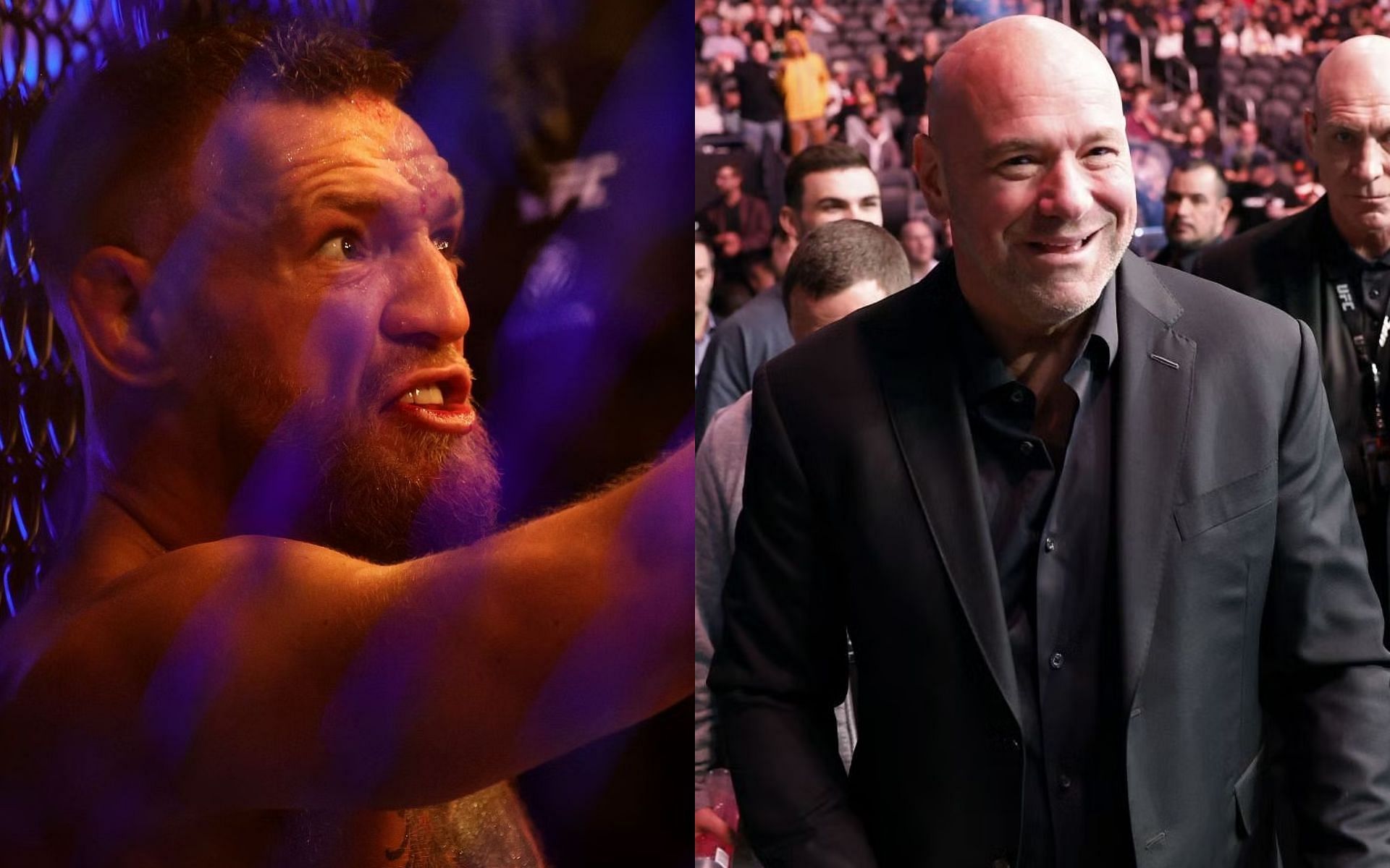 Conor McGregor unhappy with Dana White for openly shutting down Las Vegas Sphere trilogy suggestion [Image courtesy: Getty Images]