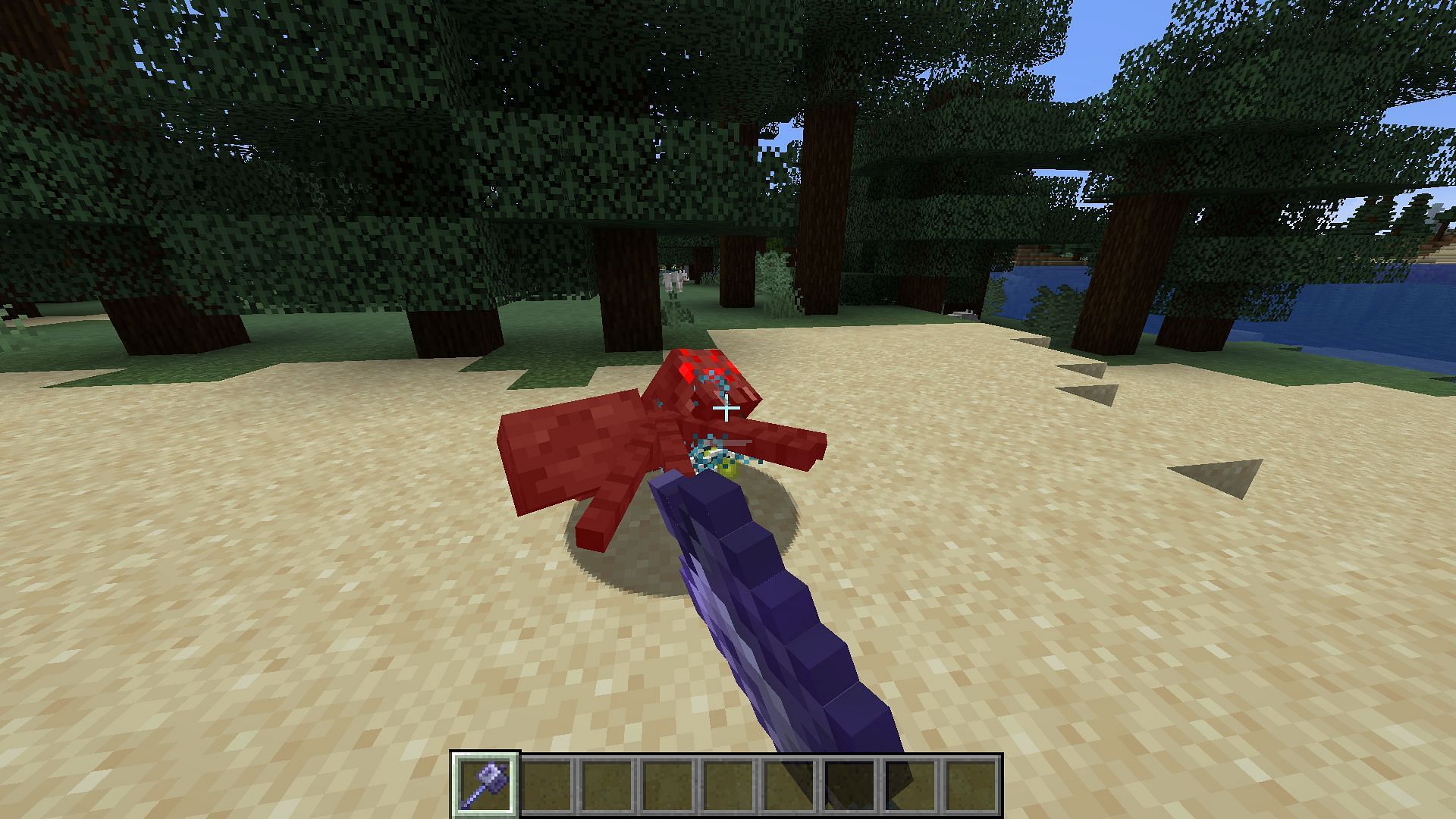 Bane of Arthropods allows players to deal more damage to specific mobs (Image via Mojang Studios)