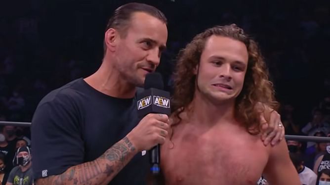 Absent AEW star Jack Perry gets mocked with a CM Punk catchphrase by current rival