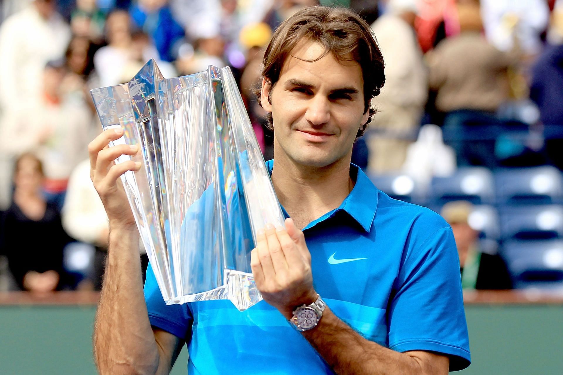 Roger Federer won the 2012 BNP Paribas Open