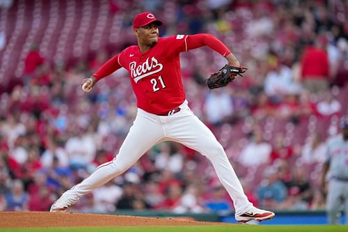 Cincinnati Reds Hunter Greene (Image via Getty)