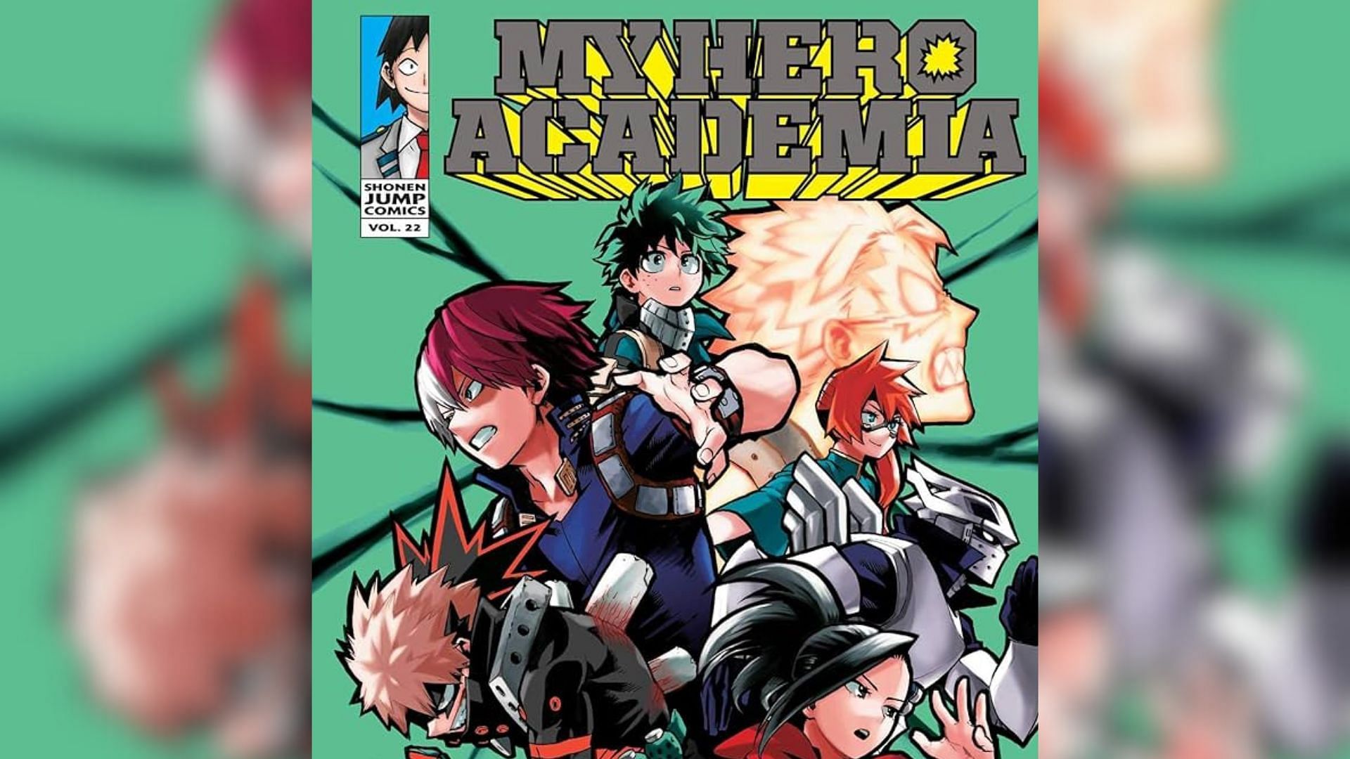 Cover of My Hero Academia by Kōhei Horikoshi (Image via Shueisha)