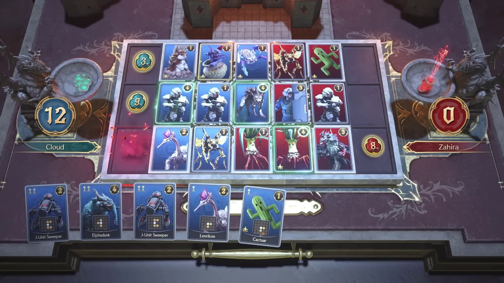 Players need to occupy as many tiles as possible (Image via Square Enix/ YouTube-Jesse Cox)