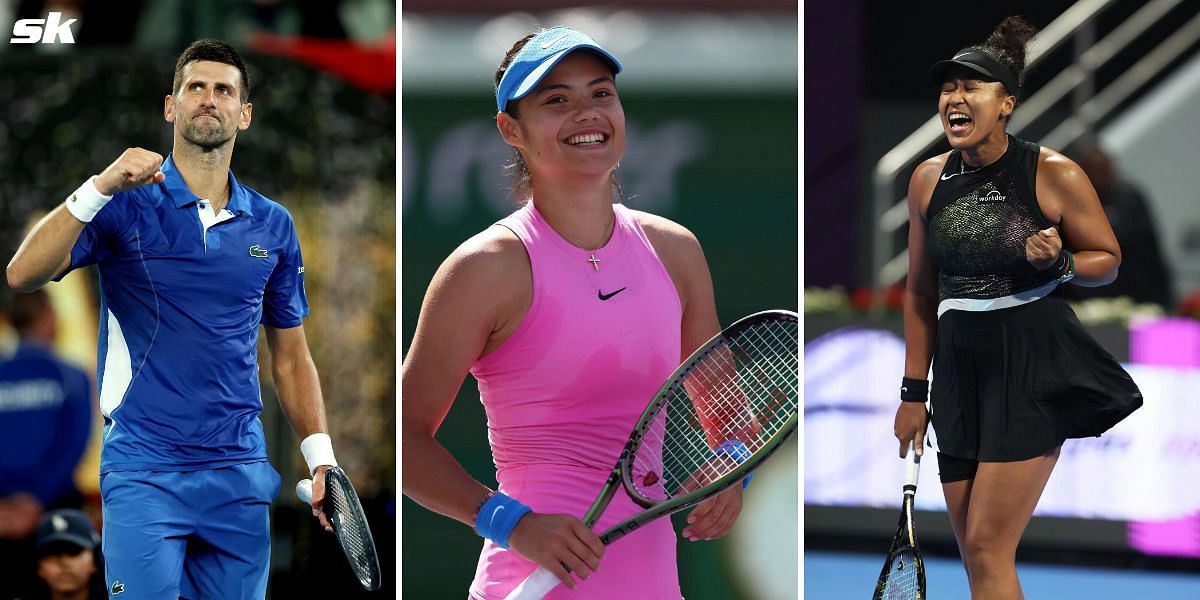 Novak Djokovic, Emma Raducanu and Naomi Osaka will be in action on Monday at the 2024 BNP Paribas Open.