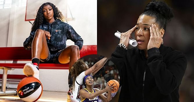 WATCH: LSU guard Flau'jae Johnson shares personal moment with rival coach Dawn Staley after Angel Reese vs Kamilla Cardoso feud