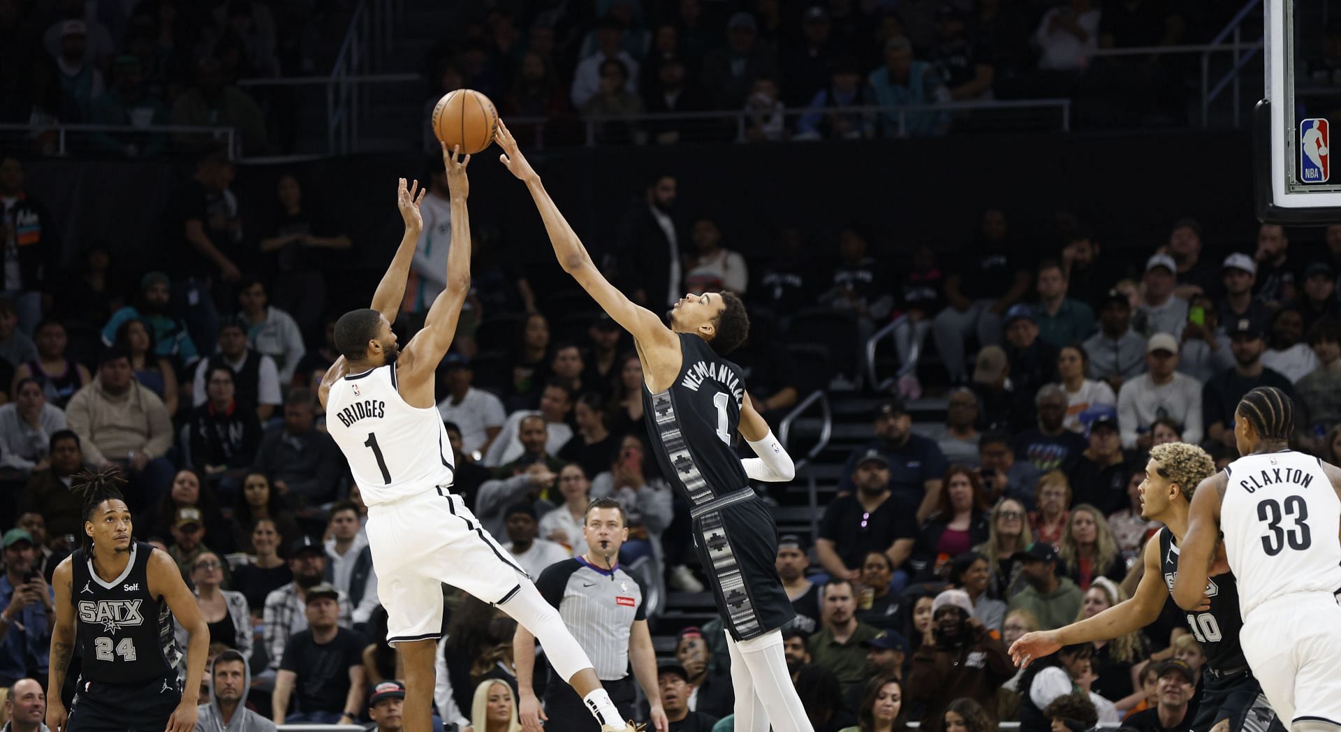 Brooklyn Nets v San Antonio Spurs