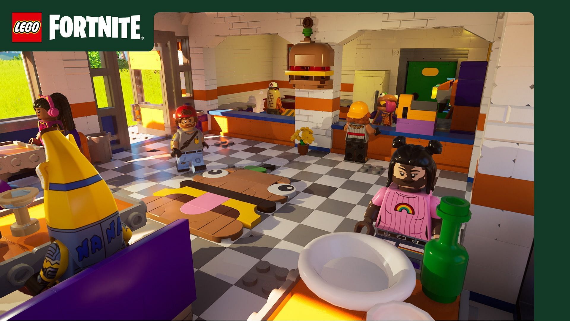 Durr Burger Bundle in LEGO Fortnite v29.00 patch notes (Image via Epic Games)