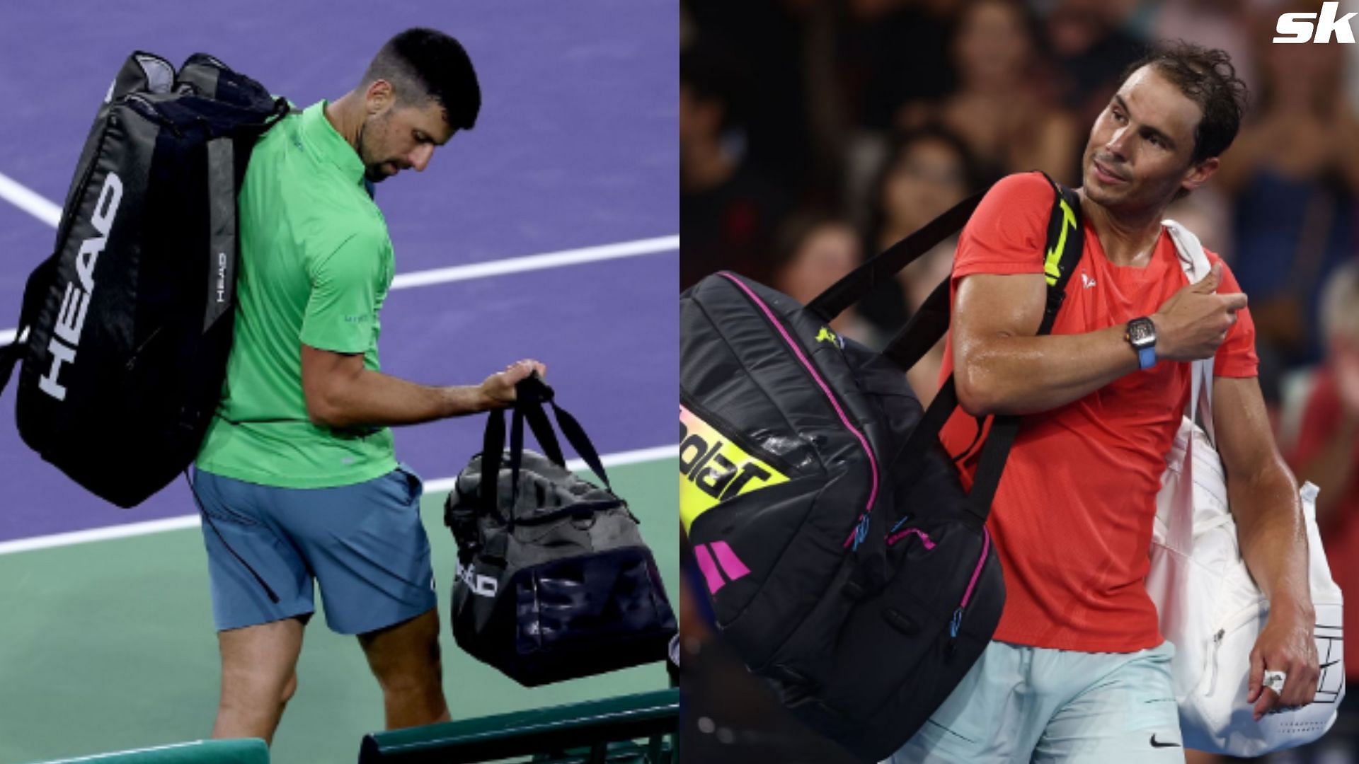 Novak Djokovic and Rafael Nadal will not feature at the 2024 Miami Open