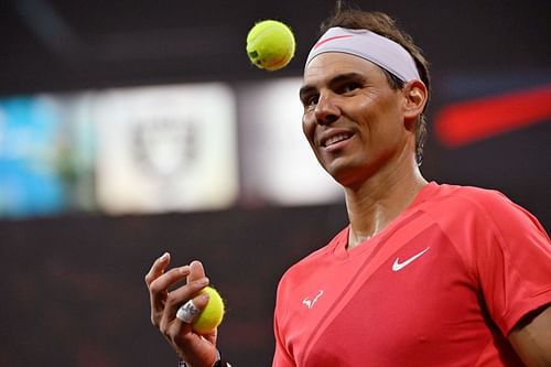 Rafael Nadal at the 'Netflix Slam' in Las Vegas