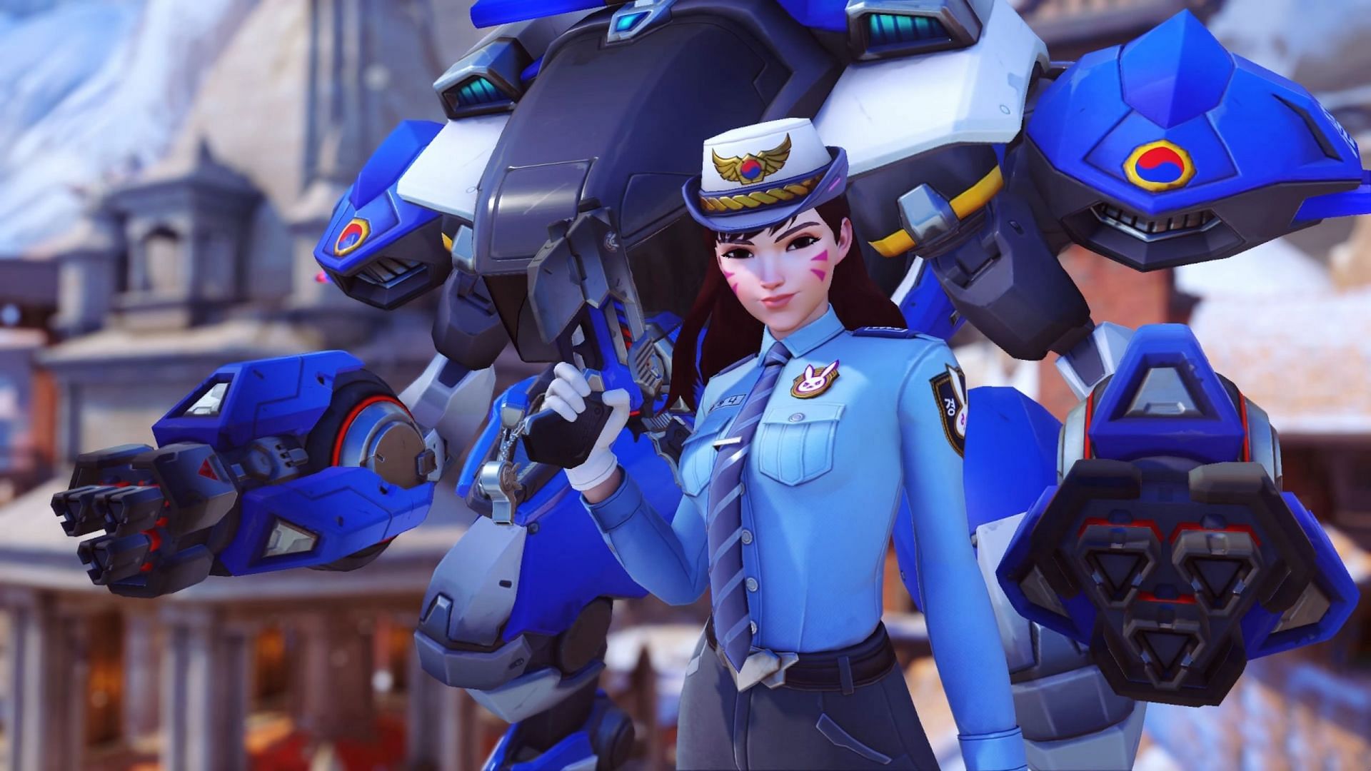 Police Officer (Image via CyFyGG/YouTube, Blizzard Entertainment)