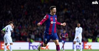 "It feels like he is at least 26 years old" - Robert Lewandowski hails teenage Barcelona teammate's performances