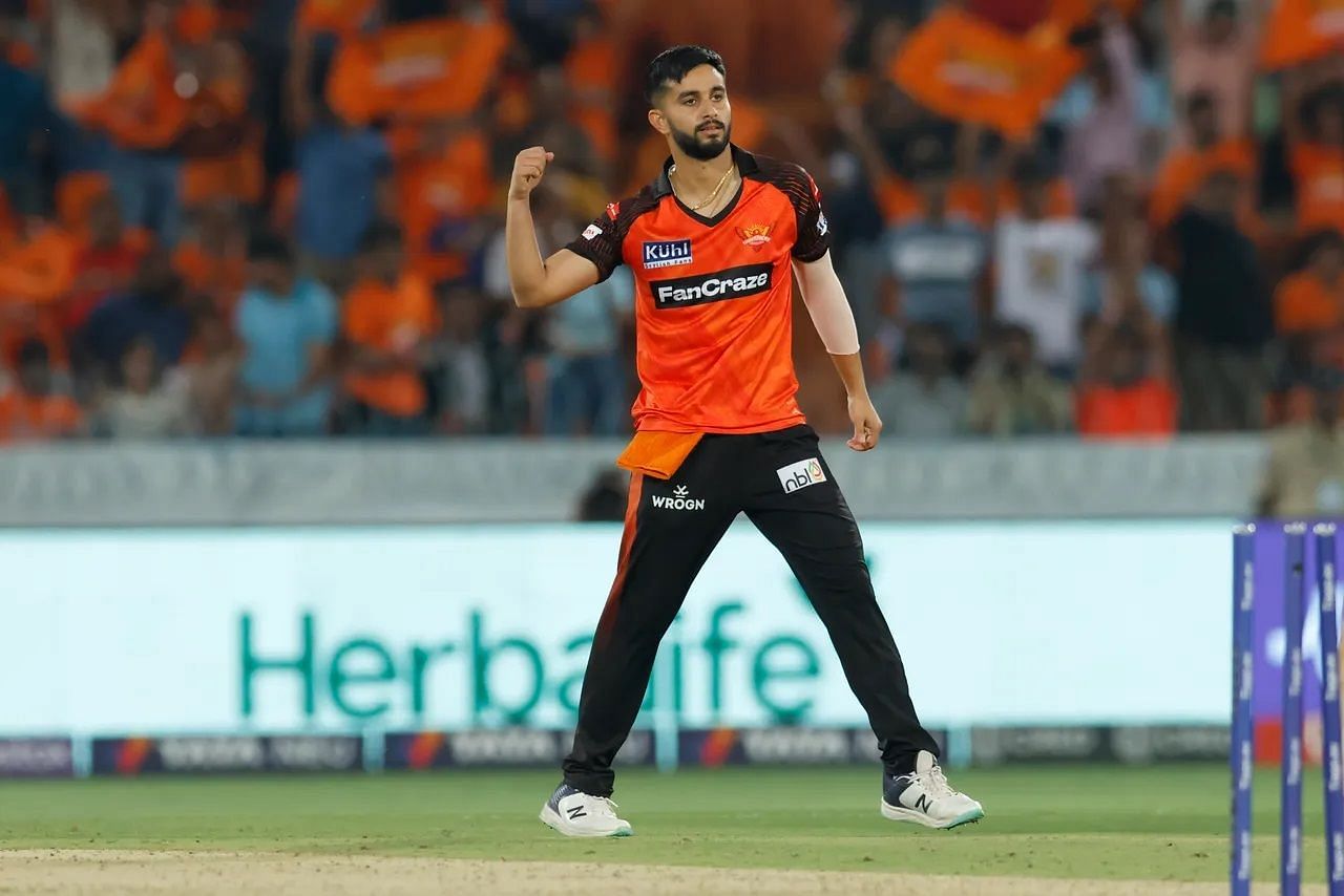 Mayank Markande is one of the spinners in the SunRisers Hyderabad lineup. [P/C: iplt20.com]