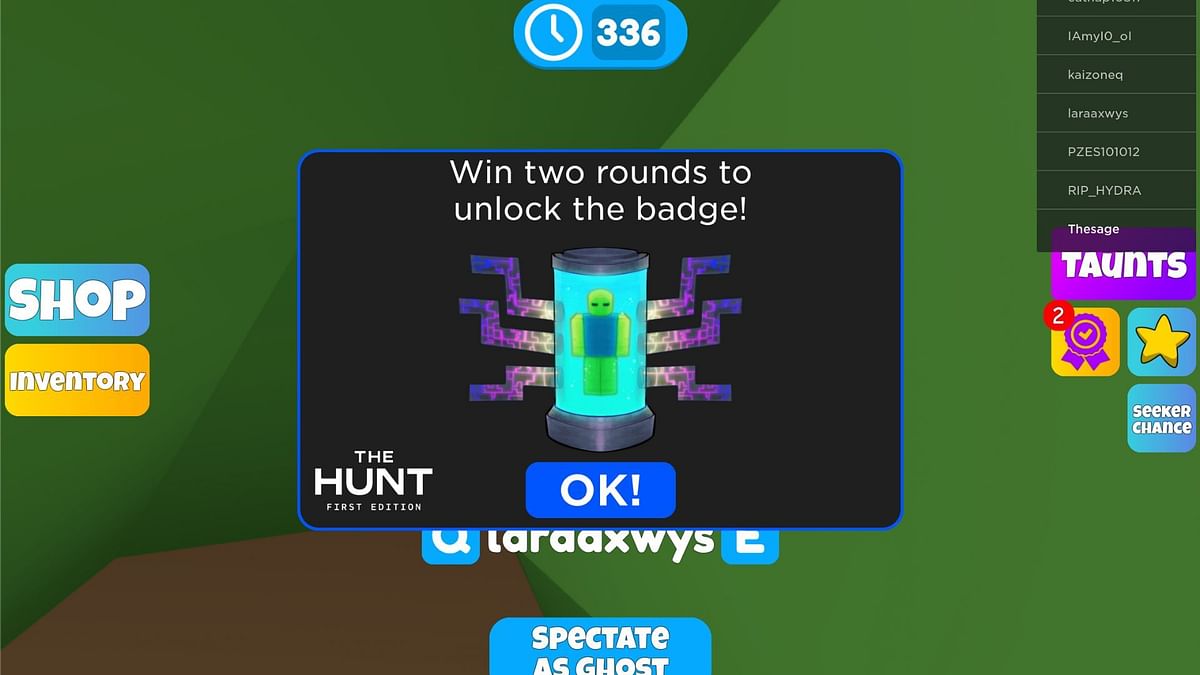 Mega hide and seek hunt roblox the hunt first edition