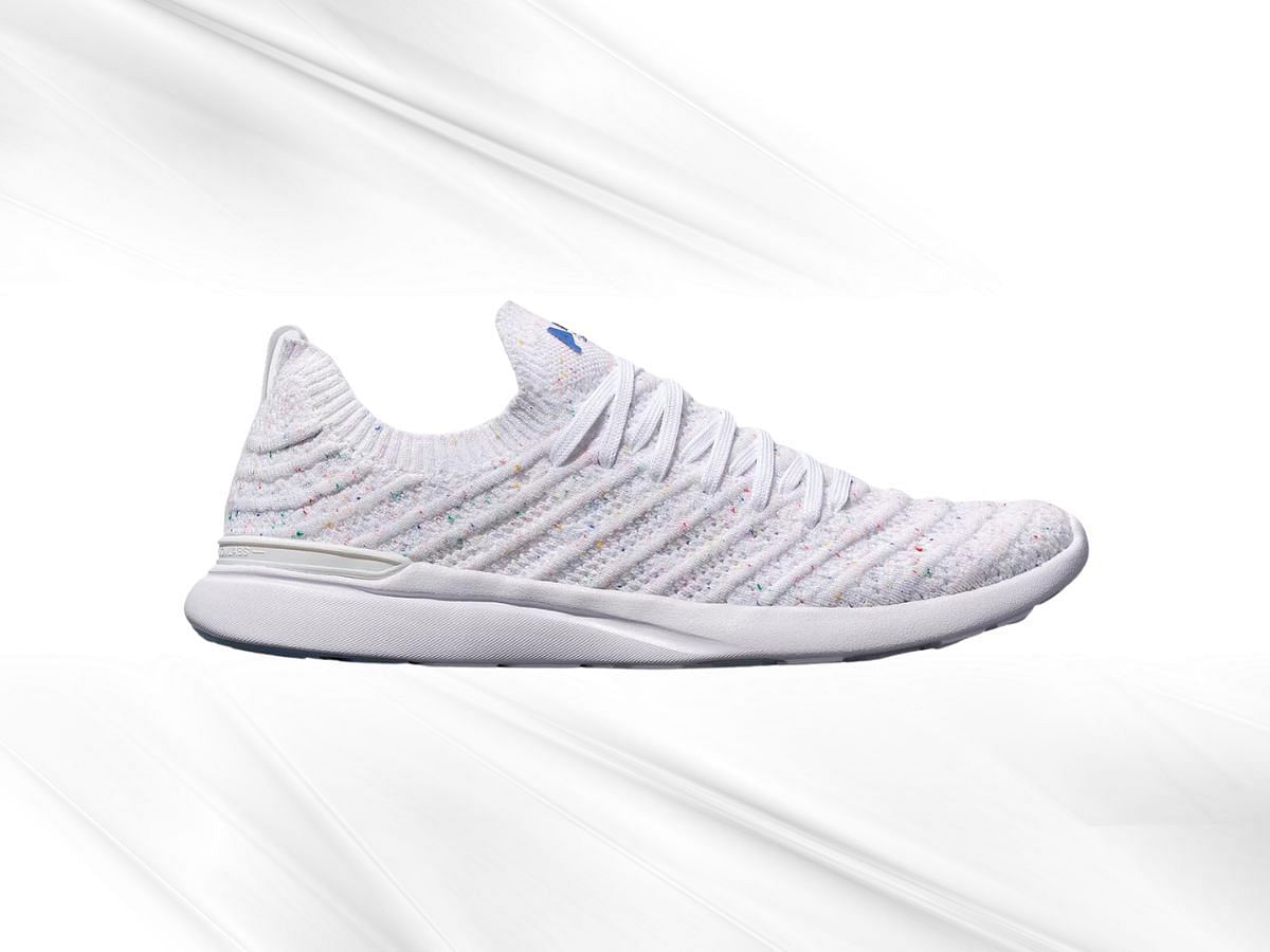 The APL Women&#039;s Tech Loom Wave &quot;White Confetti&quot; (Image via APL)