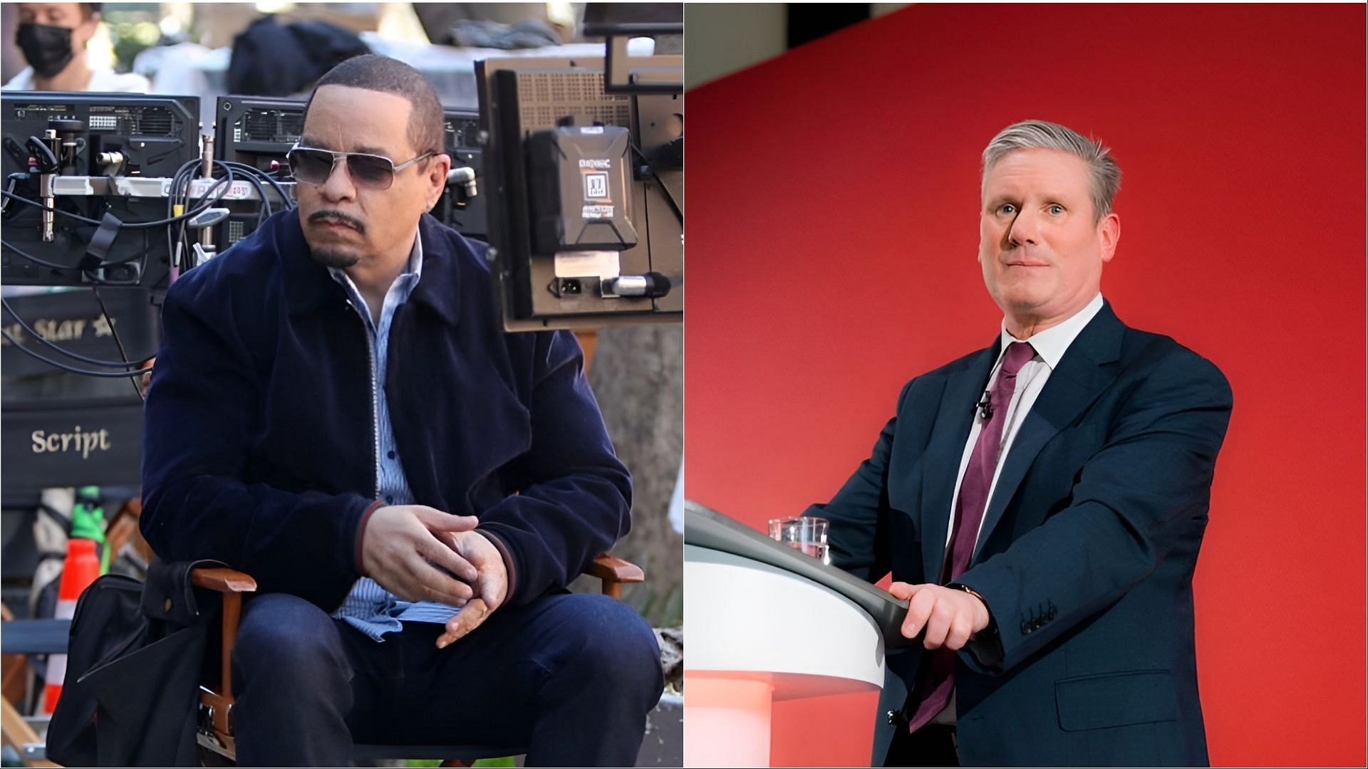 Ice T shared his criticism after reading an interview of Keir Starmer (Images via Instagram/icet and keirstarmer)