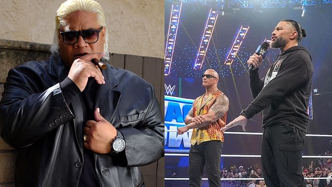 Rikishi reacts to Roman Reigns saying "acknowledge us" on WWE SmackDown