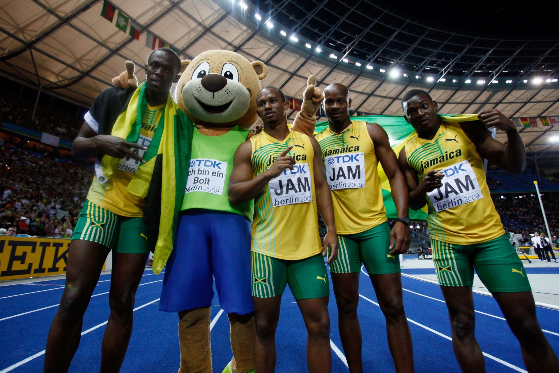 12th IAAF World Athletics Championships - Jamaican national team in PUMA kit