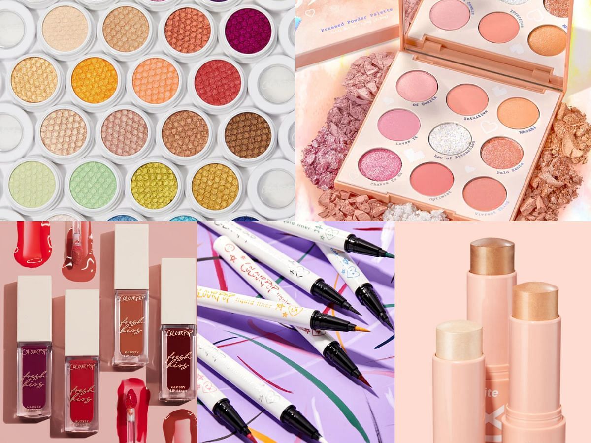 ColourPop makeup products (Images via ColourPop)