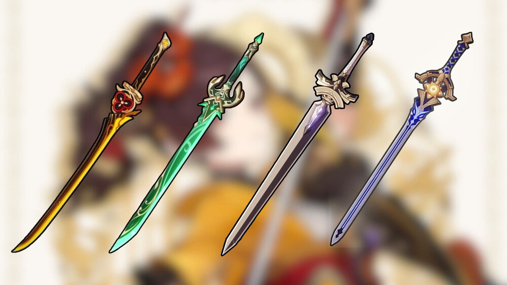 Best weapons for Chiori (Image via HoYoverse)