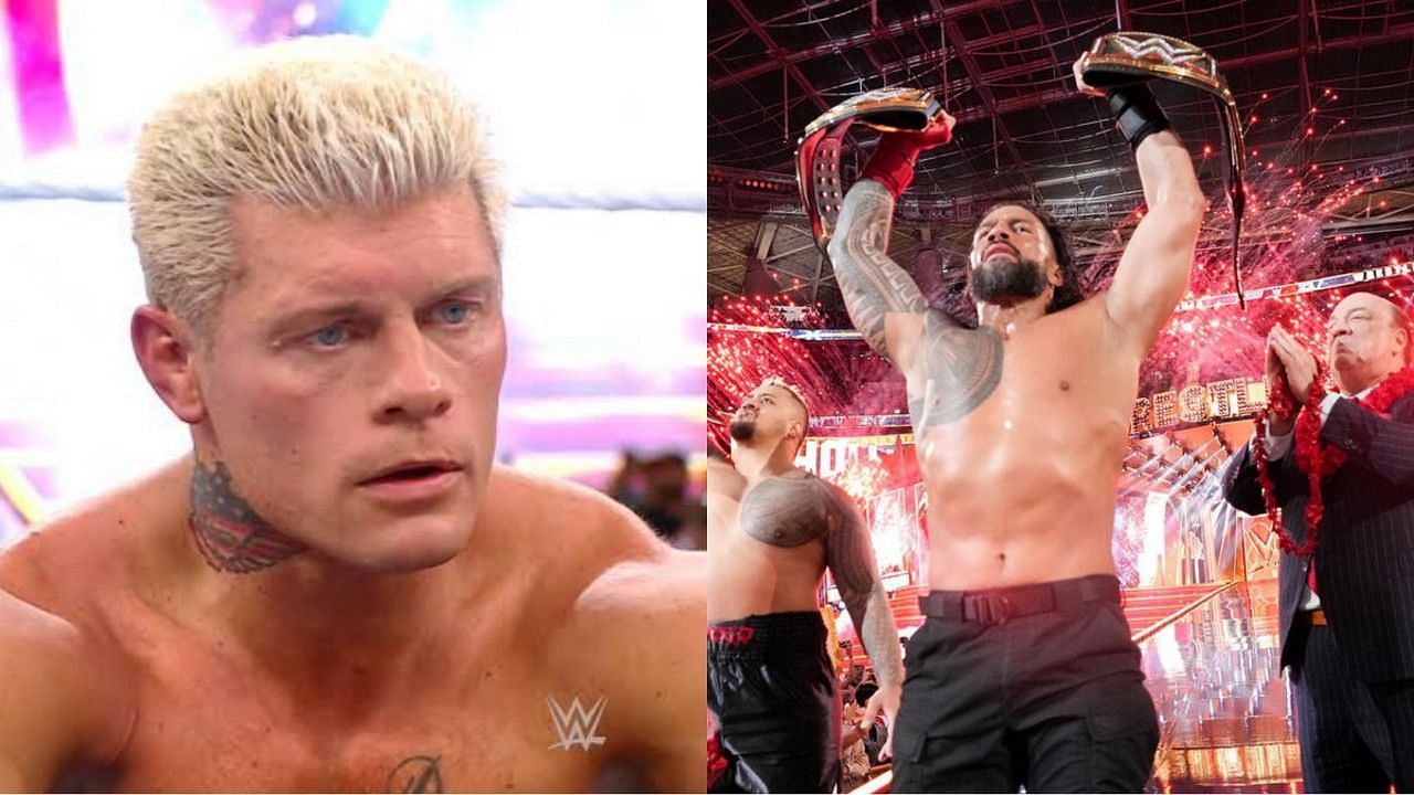 WWE WrestleMania XL में रोमन रेंस vs कोडी रोड्स मैच होना है