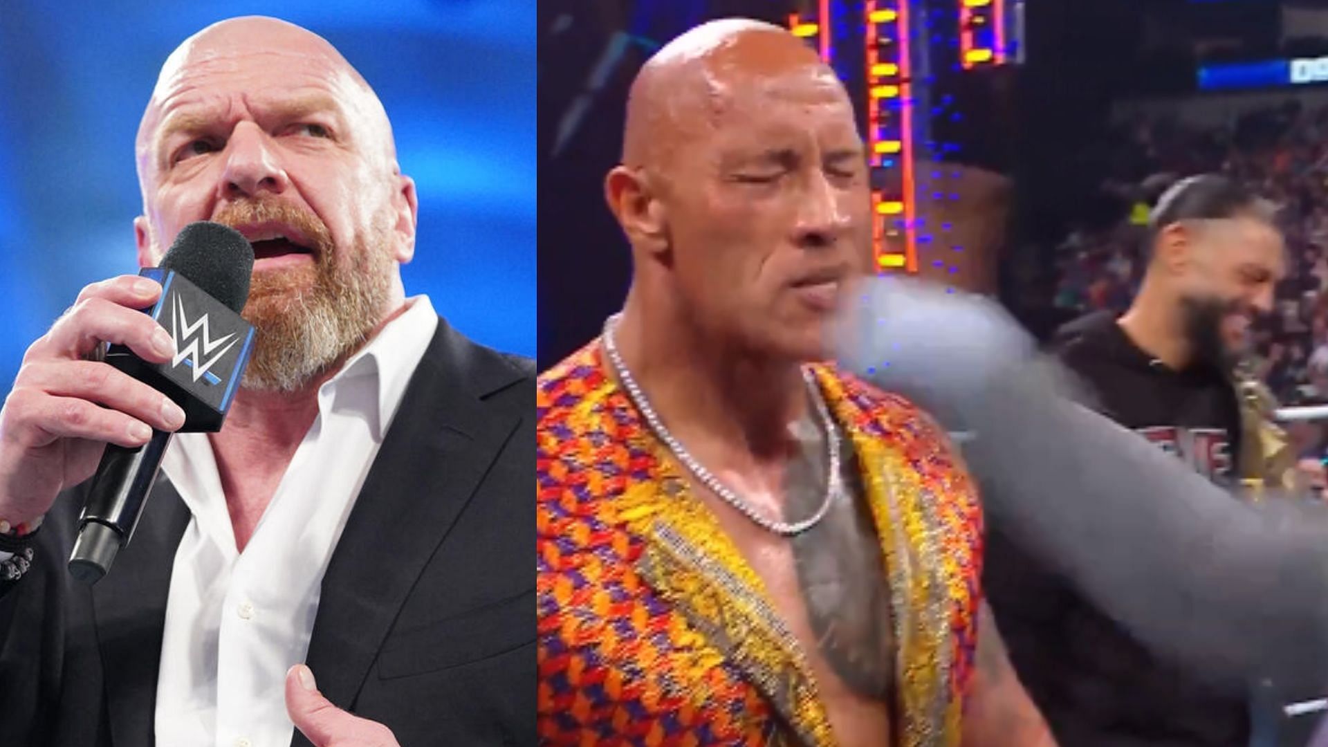 The Rock got slapped on WWE SmackDown.