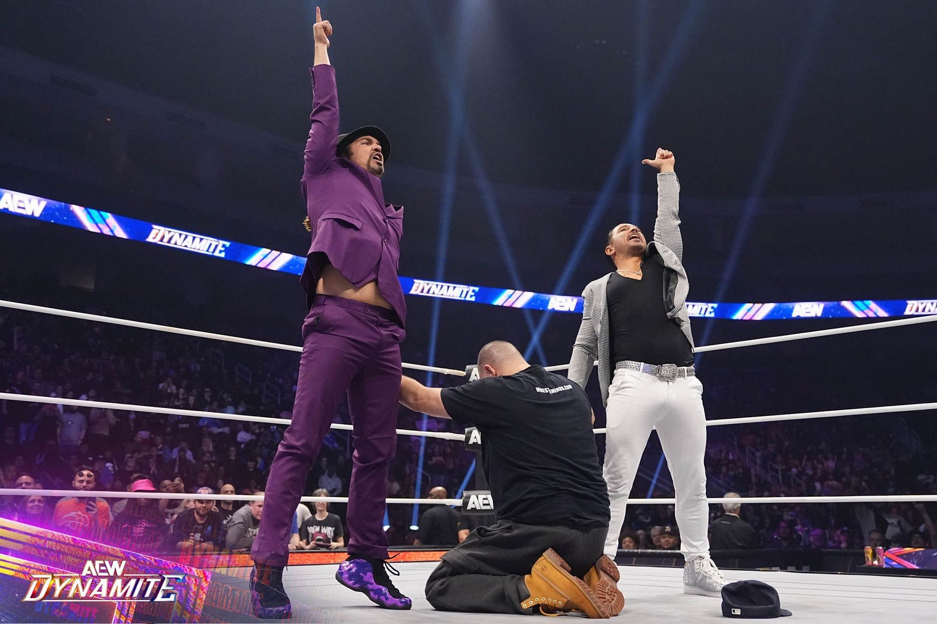 The Young Bucks have taken their roles of being Executive Vice Presidents more seriously recently [Photos courtesy of AEW