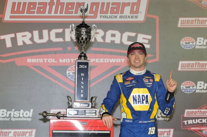 Who won the NASCAR Truck Series race today? Full results, standings from 2024 Weather Guard Truck Race in Bristol