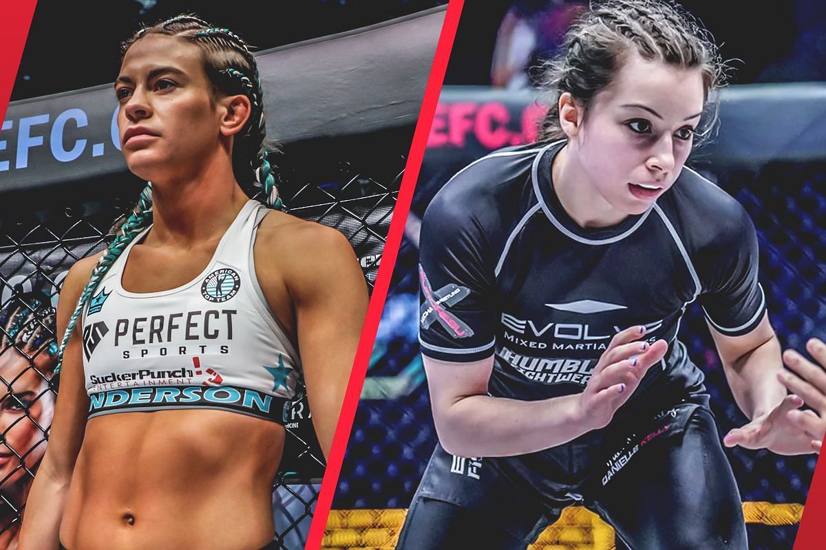 Alyse Anderson (left) Danielle Kelly (right) [Photos via: ONE Championship]