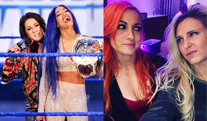 Former WWE SmackDown Women's Champion responds to fan claiming that she has made all the Four Horsewomen tap out