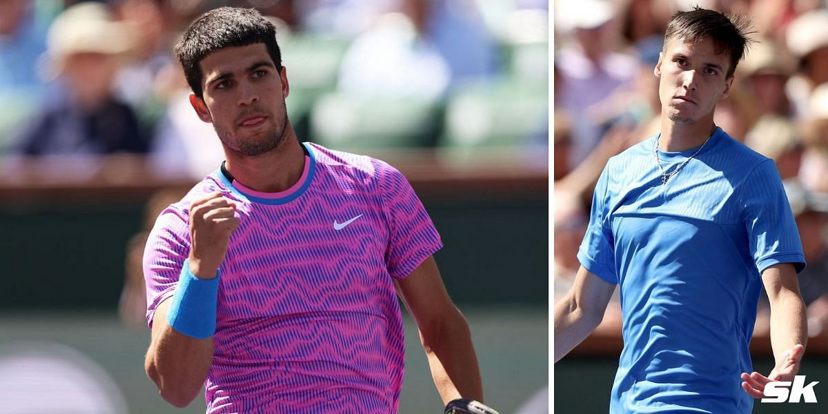 Carlos Alcaraz expressed his satisfaction after a near-flawless performance in his Indian Wells fourth round win over Fabian Marozsan