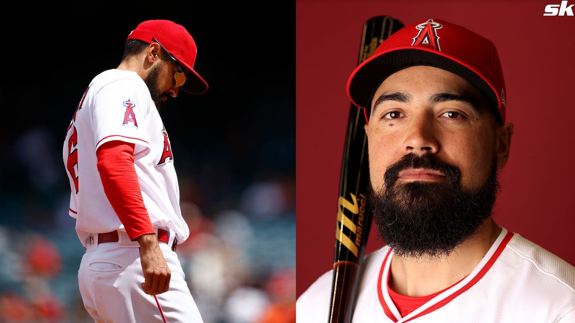 Anthony Rendon of the Los Angeles Angels poses for a portrait during photo day at Tempe Diablo Stadium