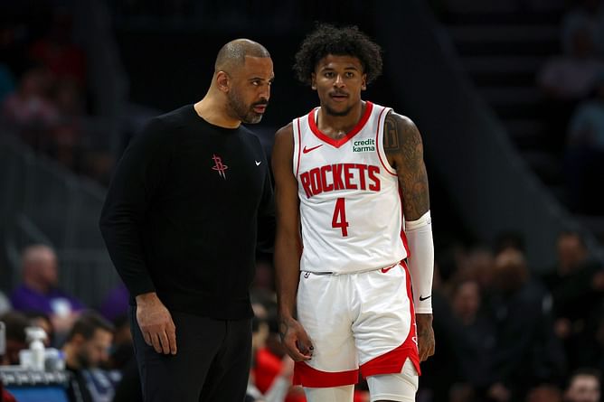 Ime Udoka credits soon-to-be father Jalen Green’s uptick amid 8-game win streak