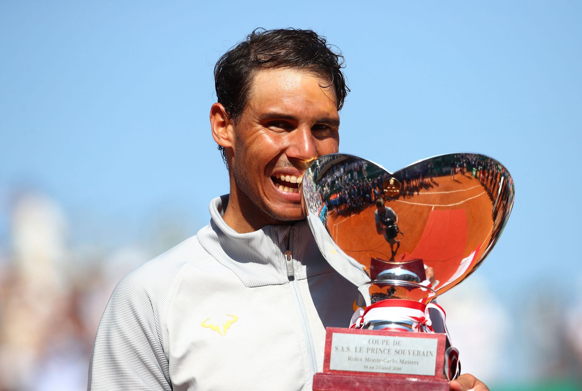 The Spaniard with the Monte Carlo Masters trophy