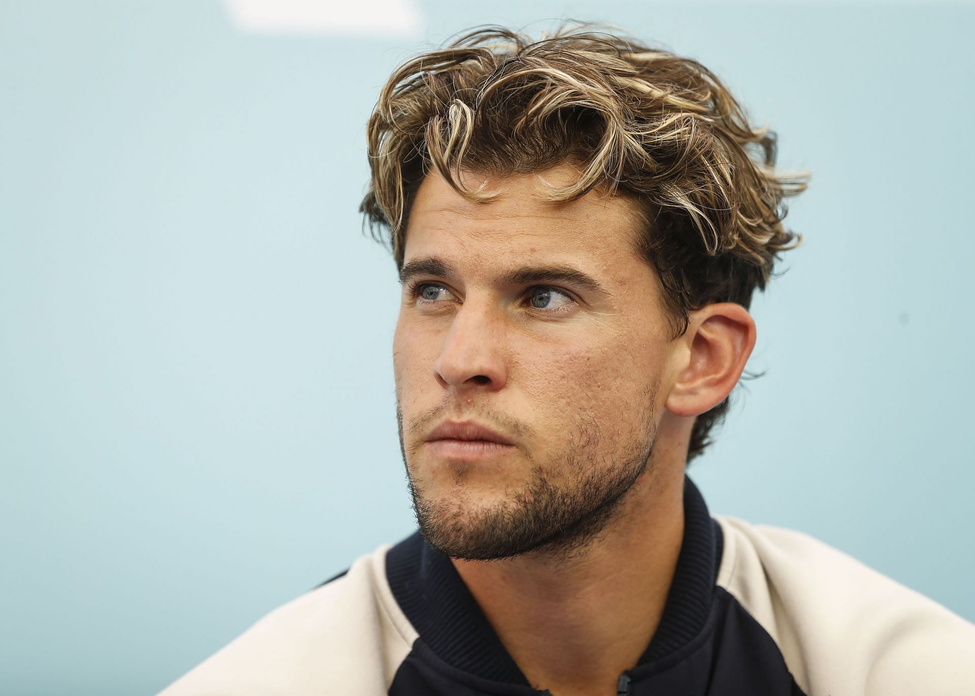 Dominic Thiem at the 2020 Adria Tour Tennis tournament